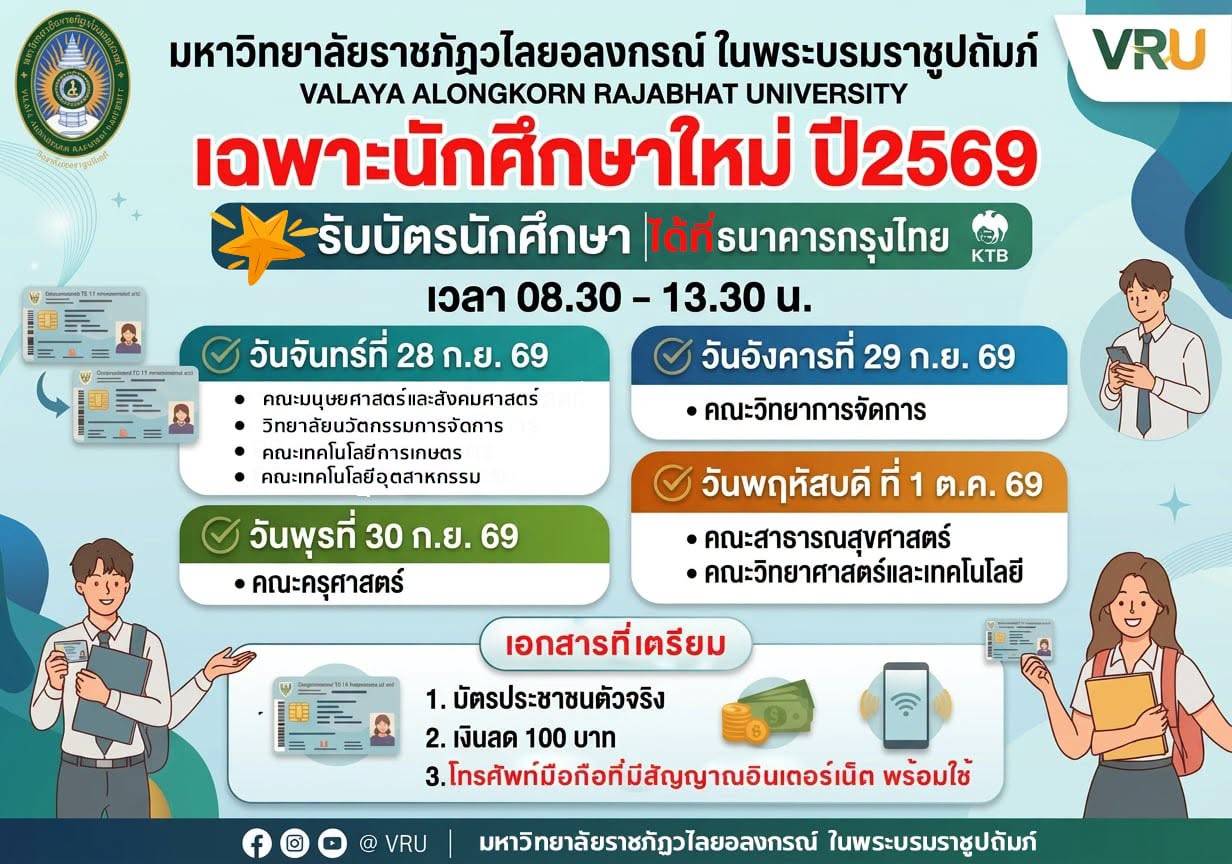 ข่าวประชาสัมพันธ์ จากธนาคารกรุงไทย