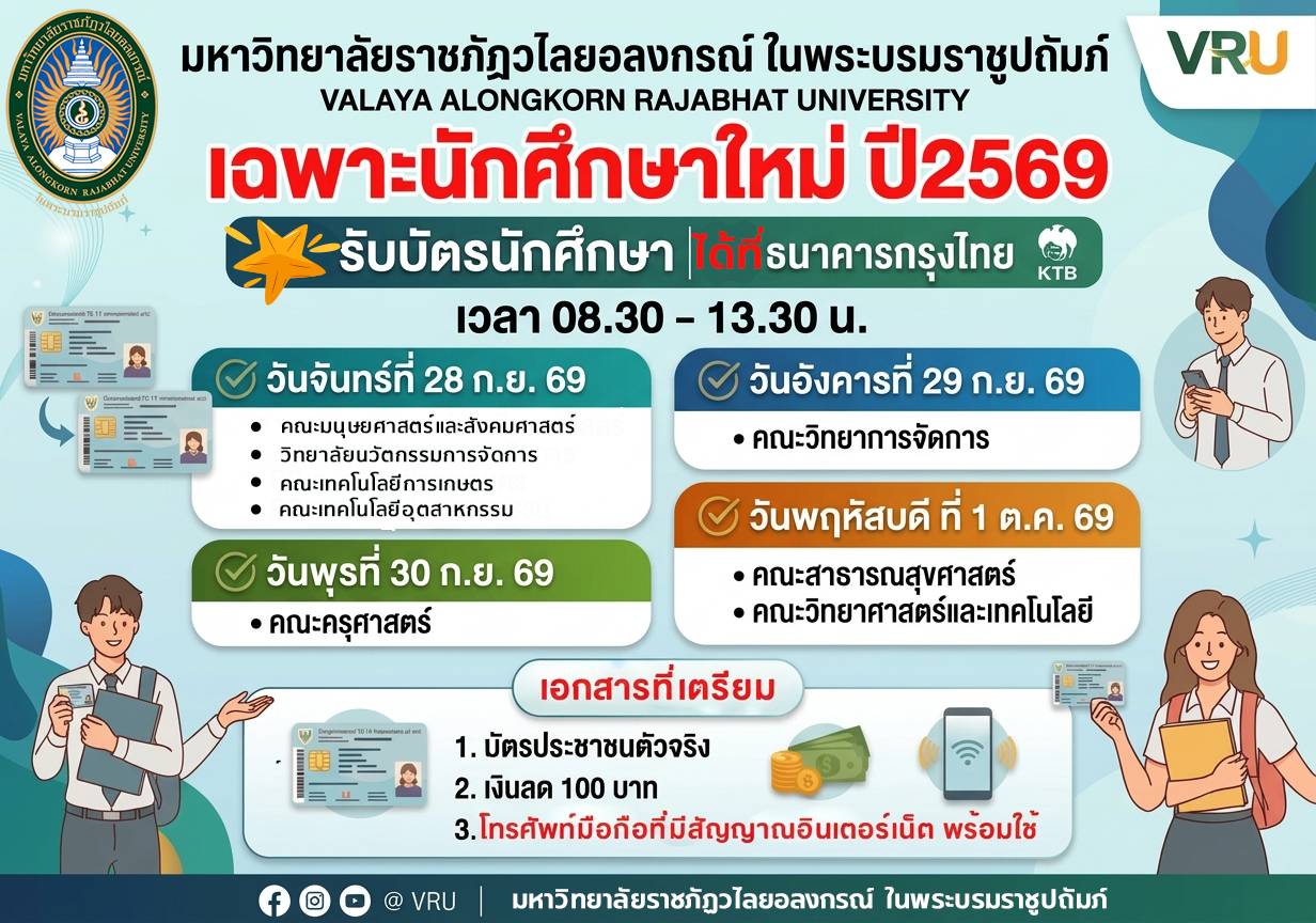 ข่าวประชาสัมพันธ์ จากธนาคารกรุงไทย
